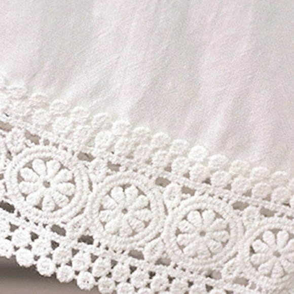 Boho White Tassel Fringe Tunic Beach Coverup - Picture 5 of 5